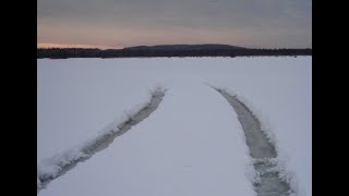 КВХ. Опасная наледь на заливе Арго! Лед 20 см.