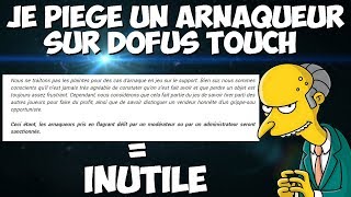 J'ai piégé un arnaqueur sur Touch attention !