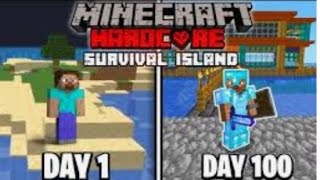 minecraft surving 100 days on island|| #1episode @RisibleTwins