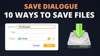 10+ tips for Save Dialogue   Save Files on Mac the Right  Fast Way