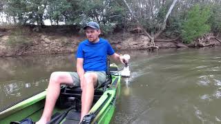 54lb Watersnake Electric Trolling motor on a Native Watercraft Ultimate FX 12