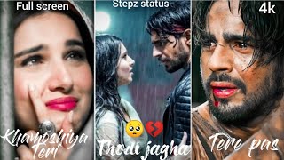 Thodi Jagha💕Status | Heart Touching💕status | Thodi Jagha full screen whatsapp status | Sad status 🥺😔