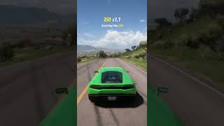 Testing lambo in forza horizon 5