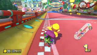 Baby Park 200cc MK8 Lightning only versus CPU Hard