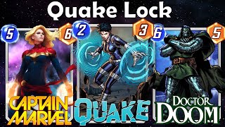 Quake Lockdown & Win with Captain Marvel & Doctor Doom! | Control Deck