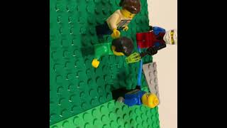 Jabin and his friends kill Lego man