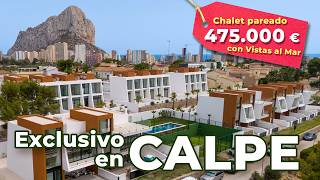 🌟 Exclusivo Chalet Pareado a la Venta en Calpe: 3 Dormitorios, Vistas al Mar y Lujo sin Igual 🏡✨