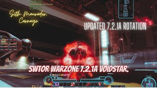 SWTOR Warzone 7.2.1a VoidStar. Sith Maurader, Carnage