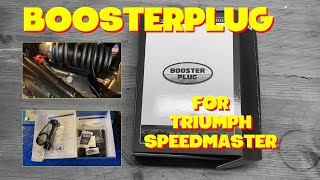 Boosterplug for Triumph Speedmaster 2018  - installation and engine start