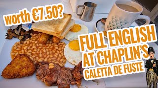 Chaplin's Caleta de Fuste  Full English review - Is it any good?