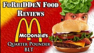 McDonald's "Quarter Pounder BLT" Food Review!