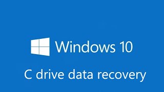 How to recover files from C drive if Windows 10 won't boot