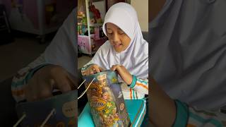 DINAR UNBOXING OLEH-OLEH BALI DARI YUKI, ADA COKLAT VIRAL😍🥳 #shorts