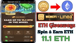 MemeFi New Update | memefi ETH Giveaways | Memefi Spin Offer | memefi coin কিভাবে কাজ করে #memefi