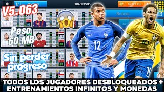 JUGADORES DESBLOQUEADOS + ENTRENAMIENTOS INFINITOS Y MONEDAS | VERSIÓN 5.063 | SIN PERDER PROGRESO.