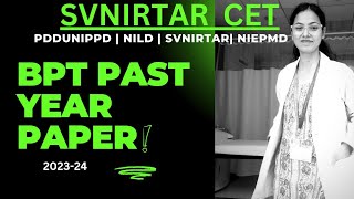 SVNIRTAR CET past year paper | BPT past year paper | Poornima Sharma #physioaim