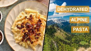 Alpine Pasta | Dehydrated Backpacking Recipe