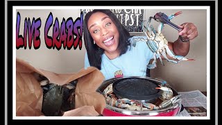 Blue Crab Hot Pot Mukbang