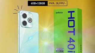 Infinix Hot 40i Unboxing