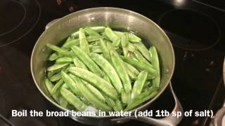 Chikkudukaya vepudu / broadbeans stir fry