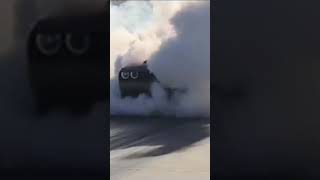 dodge  demon  massive burnout