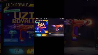 Free fire new Uzi Royale event first spin trick 👀😎 #freefire #shorts #freefireindia