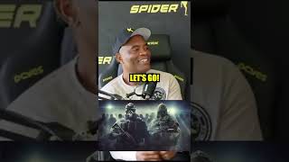 Anderson Silva Plays Call of Duty Before Fights #shorts