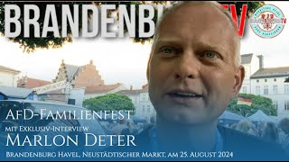 2024-08-05 AfD-Familienfest Brandenburg Havel mit Exklusiv-Interview mit Marlon Deter