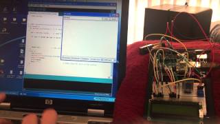 Displaying LCD Characters Using Arduino Uno via BlueTooth.