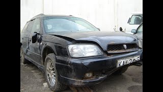 Subaru BH5 write off salvage accident repaired panel beating