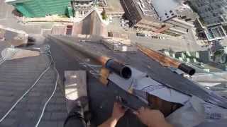 High Rise Roofing with GoPro - The Royal Restoration