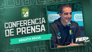 CONFERENCIA DE PRENSA // D.T. RENATO PAIVA // CLUB LEÓN