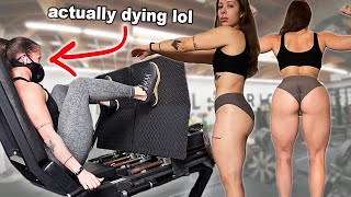 Physique Update, Leg Day, Hiking with Sally! VLOG