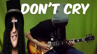 Guns N' Roses - Don't Cry Solo