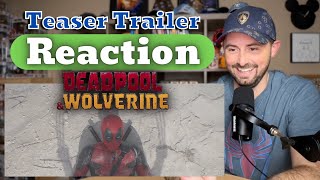 Deadpool & Wolverine | TEASER TRAILER REACTION | Hugh Jackman Is Back!