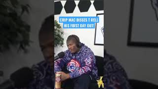 Crip Mac diss T Rell his first day out of prison! #cmac #nojumper #backonfigg #cuhmunity #shorts