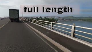 crossing san juanico bridge (RAW VIDEO)