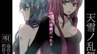 [Miku, Luka] "Mad Dance of the Snows in the Heavens" english sub [lyrics in description]