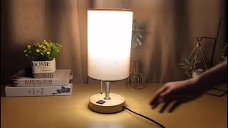 Desk lamp with dual usb interface