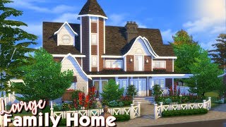 Sims 4 Speed Build | Large 8 SIM Family Home (Cats & Dogs)