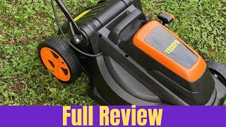 Efficient Lawn Care: Unboxing and Review of the Teccpo 40 Volt Push Mower