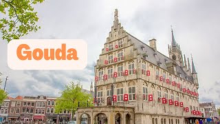 GOUDA, NETHERLANDS 4K City Centre Walking Tour | Travelling Passport