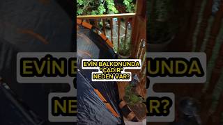 KAMP ÇADIRI NEDEN BALKONDA / Atok Camping +905423726512 / WHY IS THE TENT ON THE BALCONY #shorts