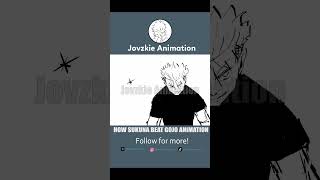 How Sukuna beat Gojo -Doodle Animation #JJk #sukuna #gojo #jujutsukaisen #gege #yuji #nobara #mahito