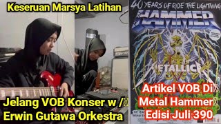 Keseruan Marsya Latihan Jelang Voice Of Baceprot Konser Erwin Gutawa. Artikel VOB Di Metal Hammer