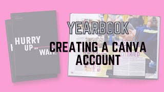 Creating a Canva Account & Spread Project