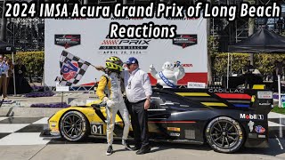 Am I watching this race on FOX Sports? (2024 IMSA Acura Grand Prix of Long Beach Reactions)