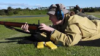 Lee-Enfield No4/5-762x39mm hybrid - Left Handed Shooter 300m Triple Snaps