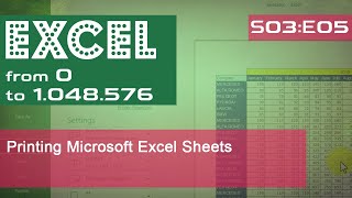 Printing Microsoft Excel Sheets