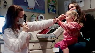 Toddler gets new Glasses!